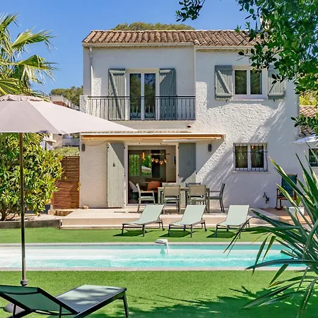 Provenzalische Mit Pool & Garten - Du Vallon By Sur La וילה Saint-Raphaël